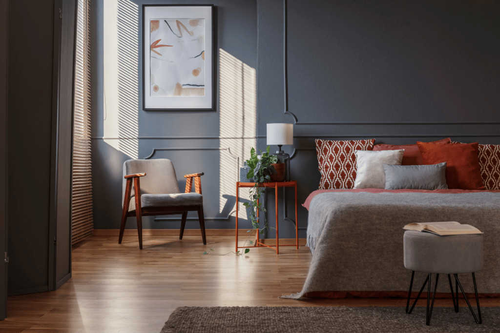 Cinza na decoração de casa