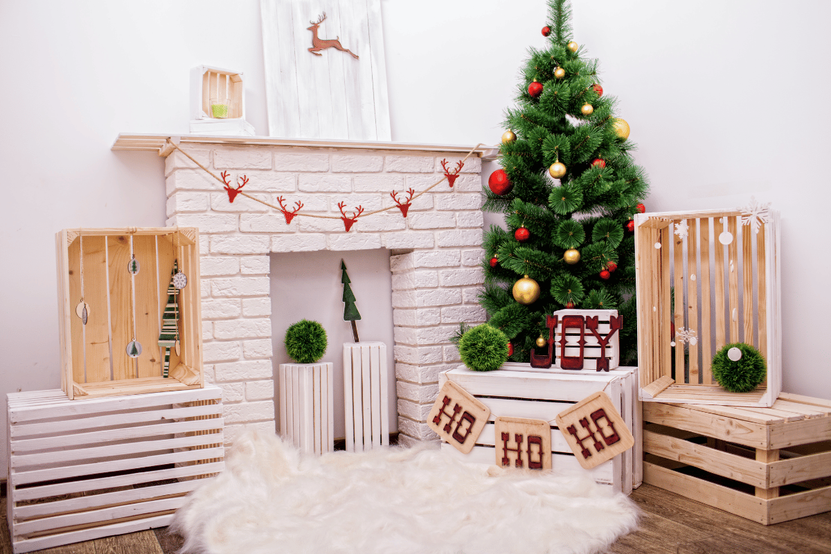 decoração econômica de Natal