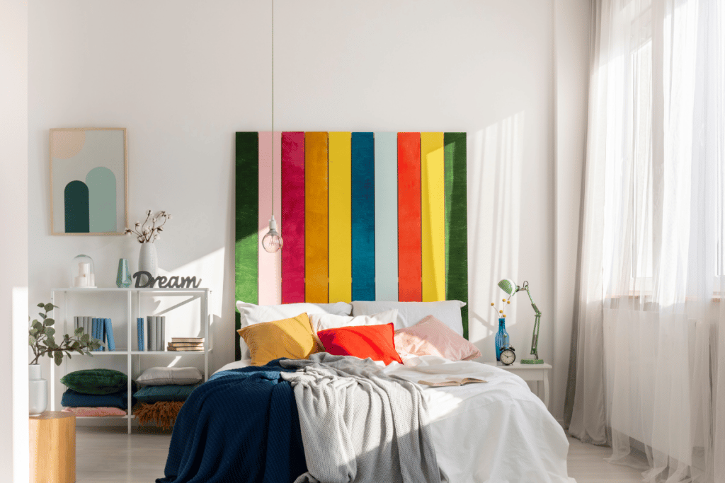 Quarto colorido