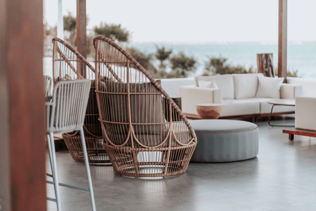 terraço e sacada