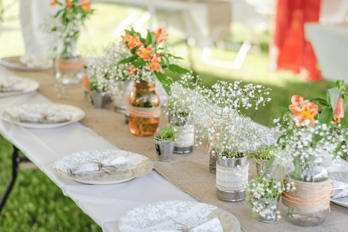 como decorar casamento simples e barato