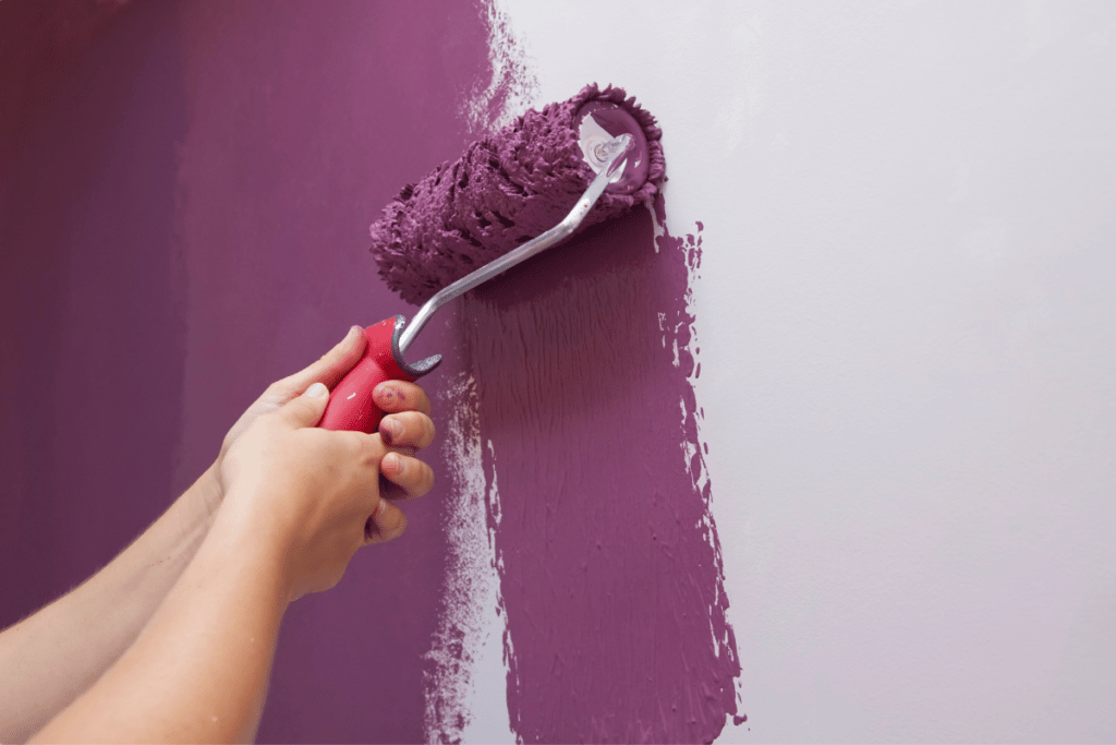 como pintar as paredes de casa