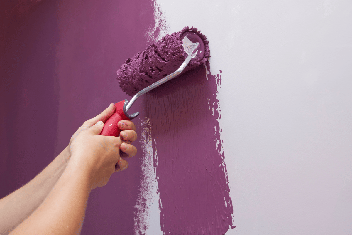 como pintar as paredes de casa