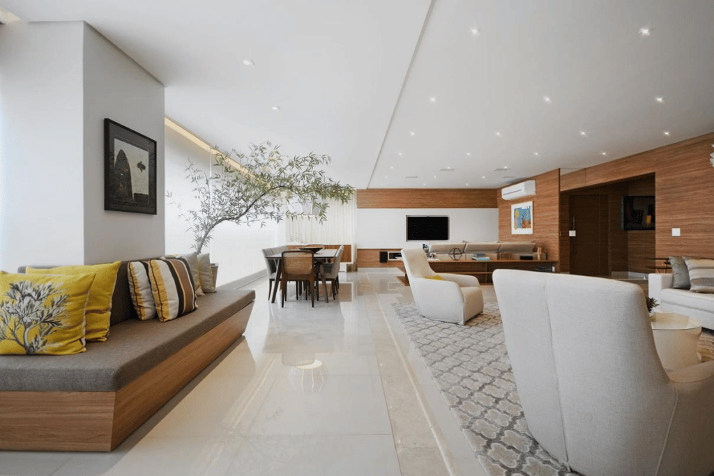 decoração de apartamento mais amplo