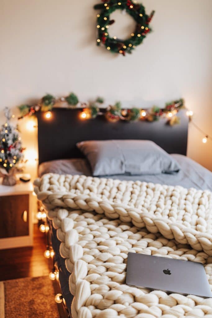 decoração de natal para o quarto