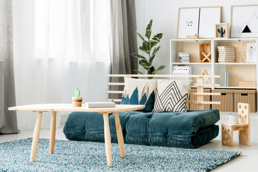 Decoração futon