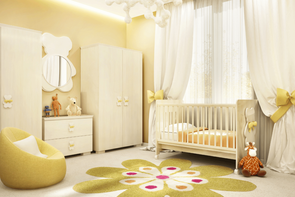 decoração perfeita para quarto de bebê