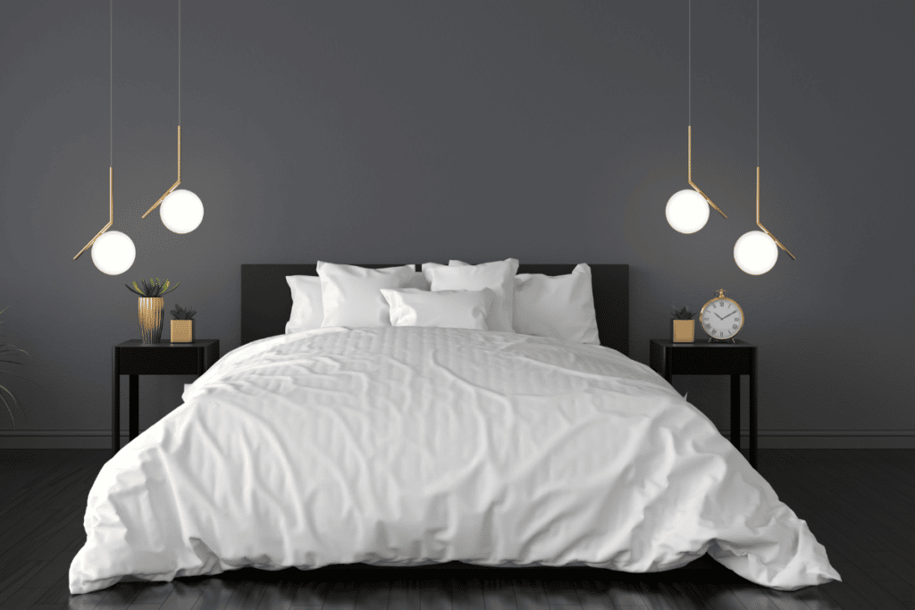 estilos de luminária para quarto