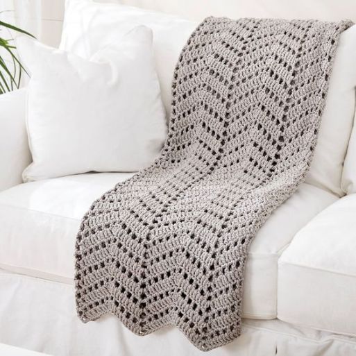 peças com crochê na decoração