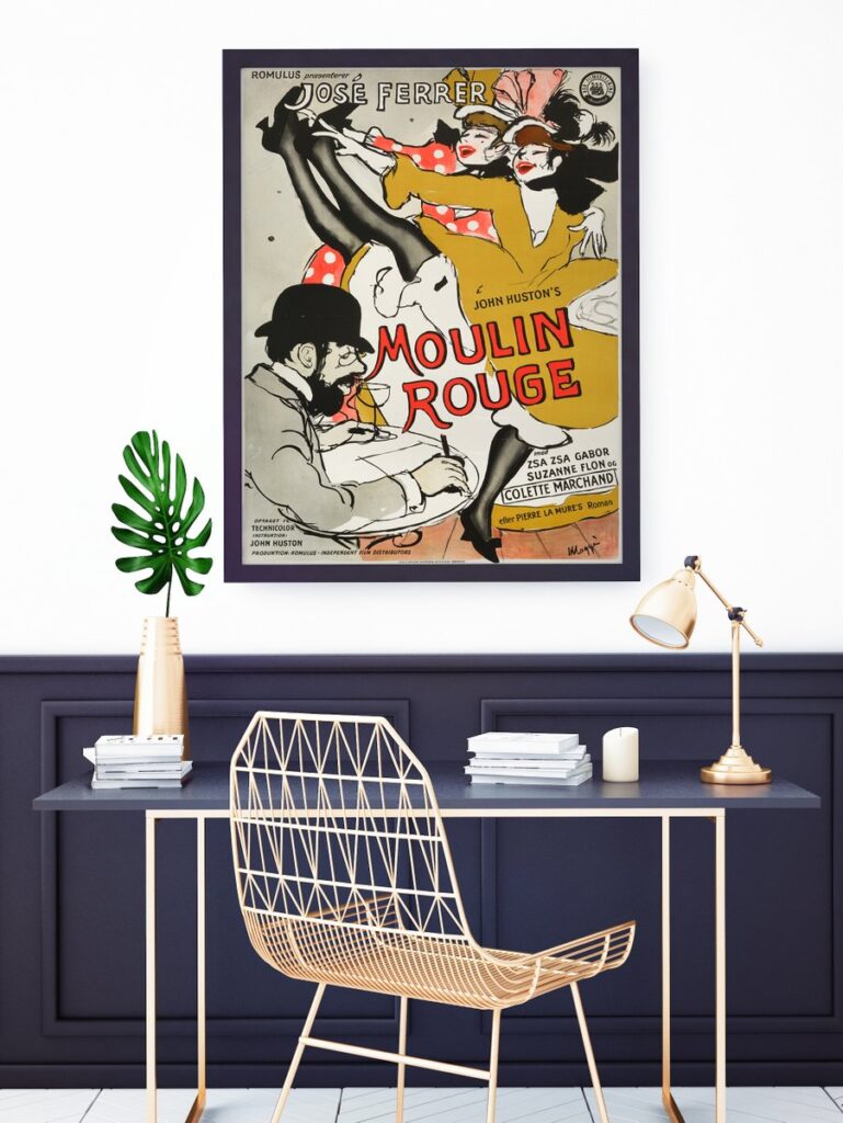 decoração para fãs de filmes