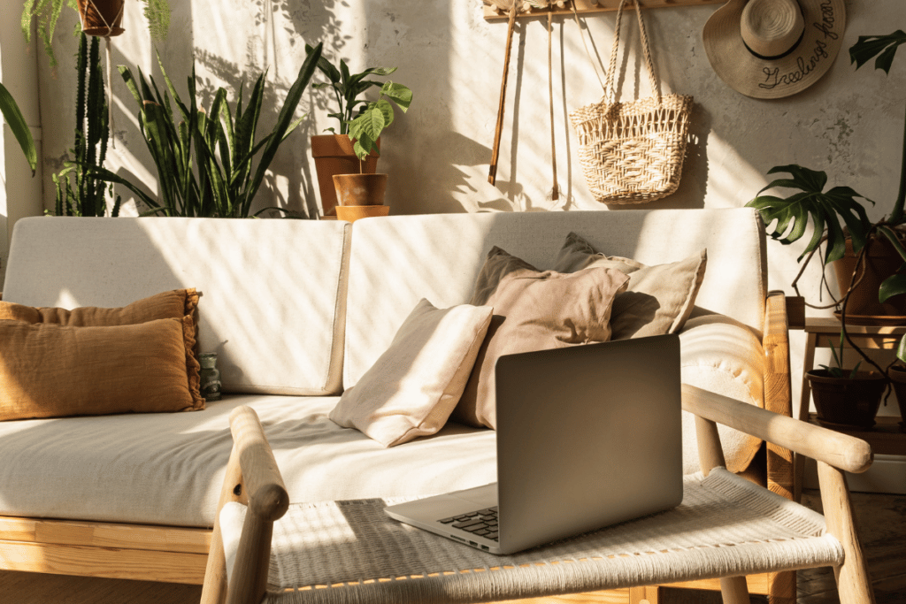 Decoração boho chic