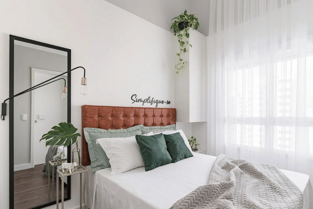 decoração de quarto com plantas
