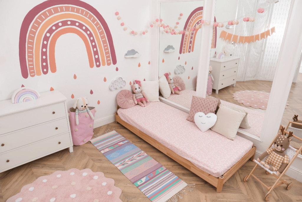 Decoração pedagógica para quarto infantil