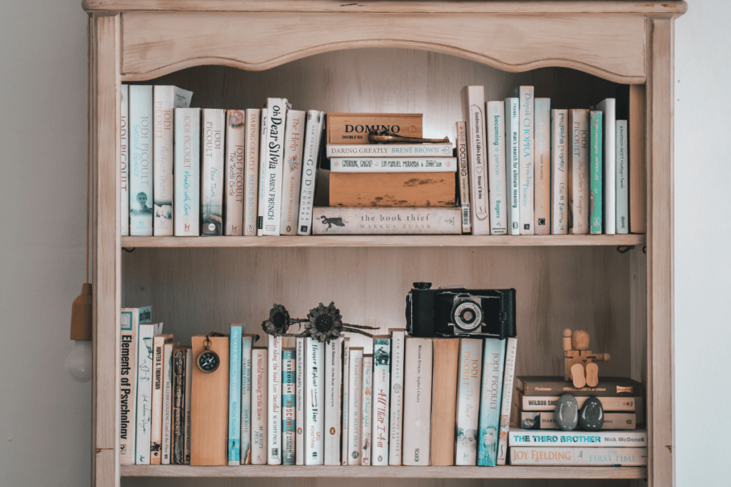 estante para livros