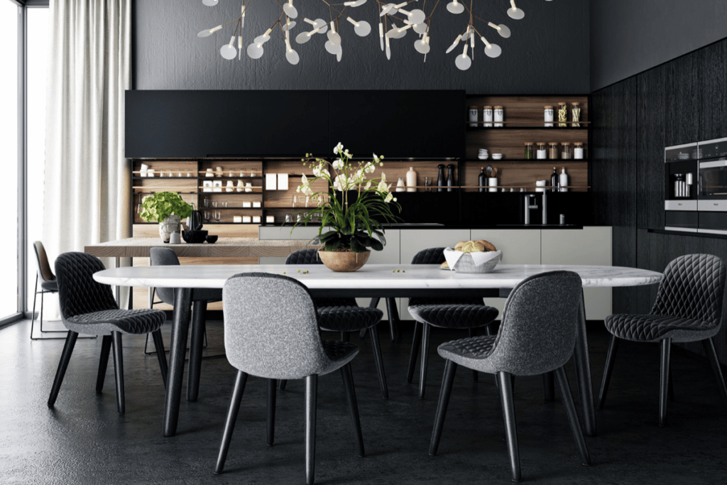Preto na decoração