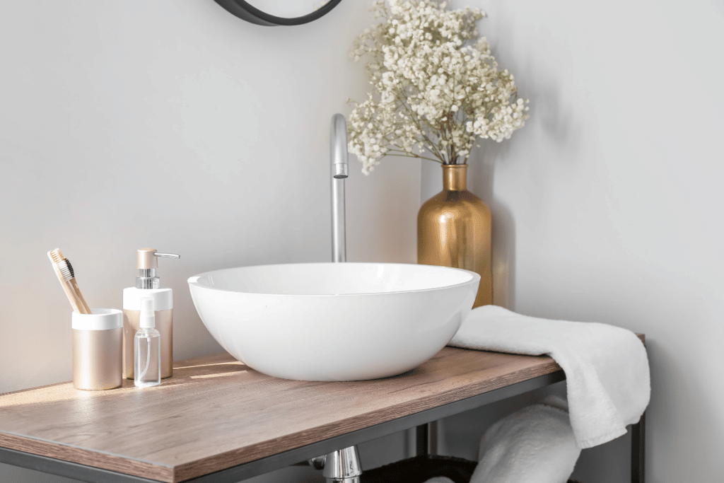 soluções para decorar um banheiro pequeno