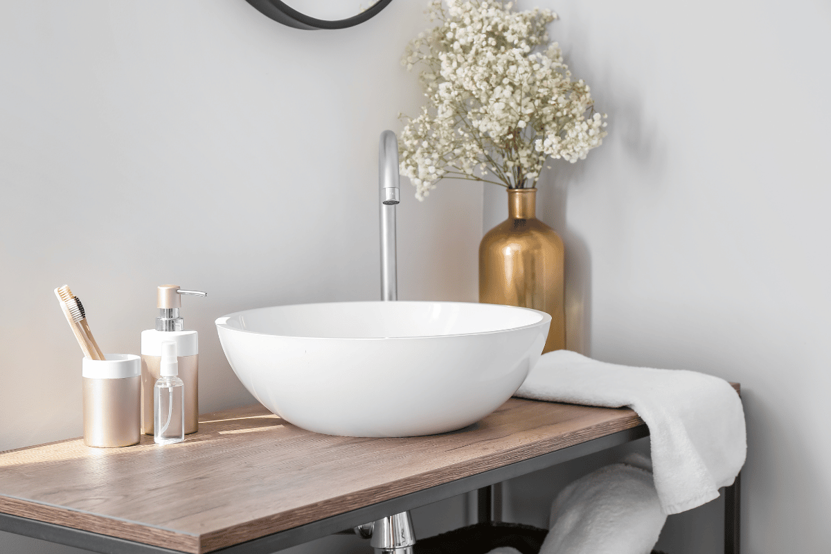 soluções para decorar um banheiro pequeno