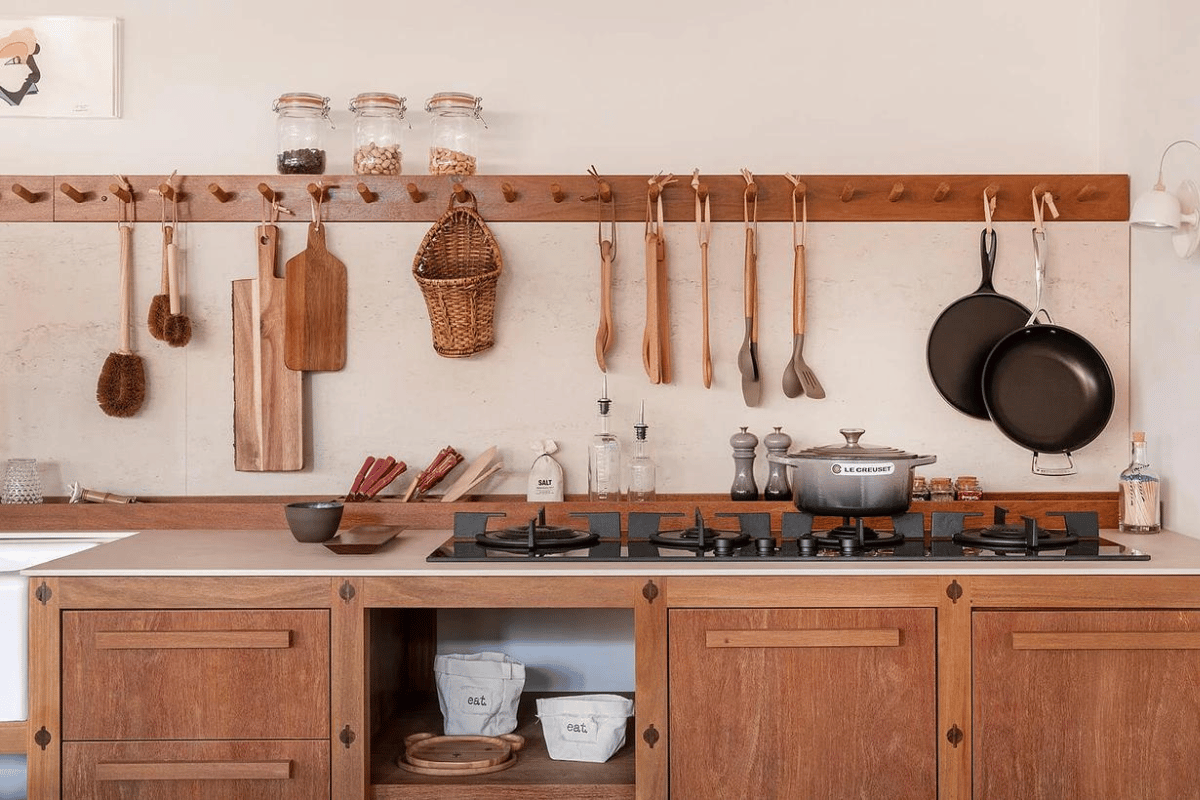 como montar uma cozinha rústica