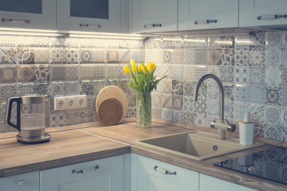 decoração com azulejo