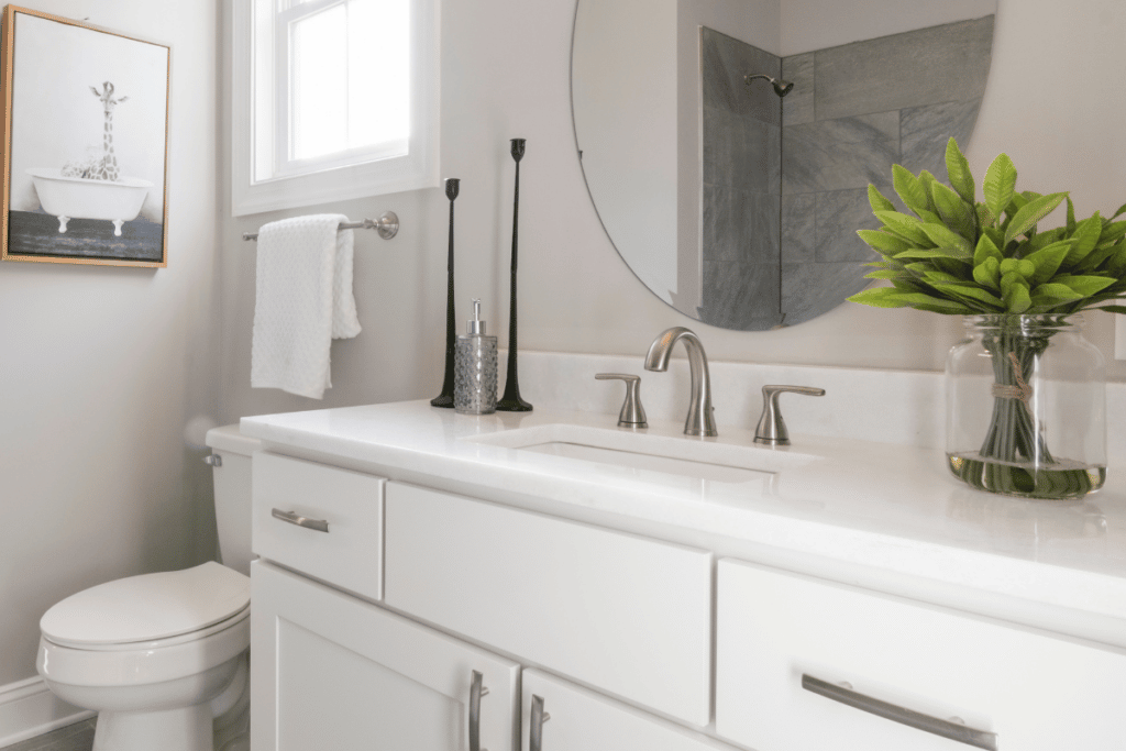 decoração para lavabo
