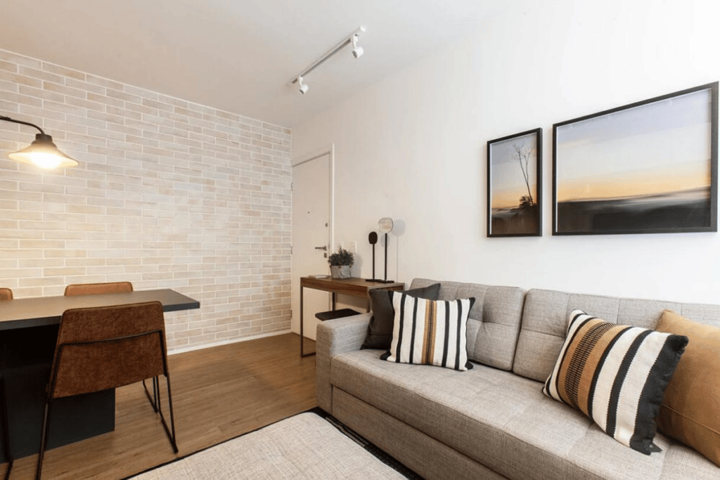 Iluminação de apartamento pequeno