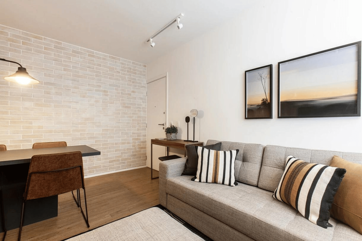Iluminação de apartamento pequeno