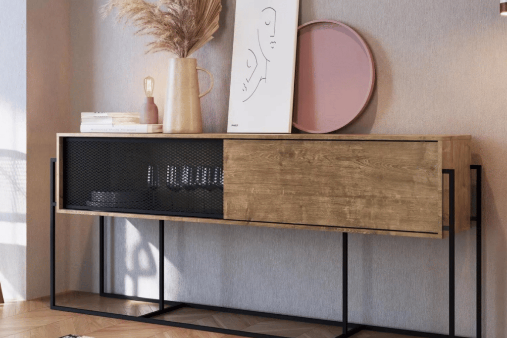 móveis no estilo industrial para a casa