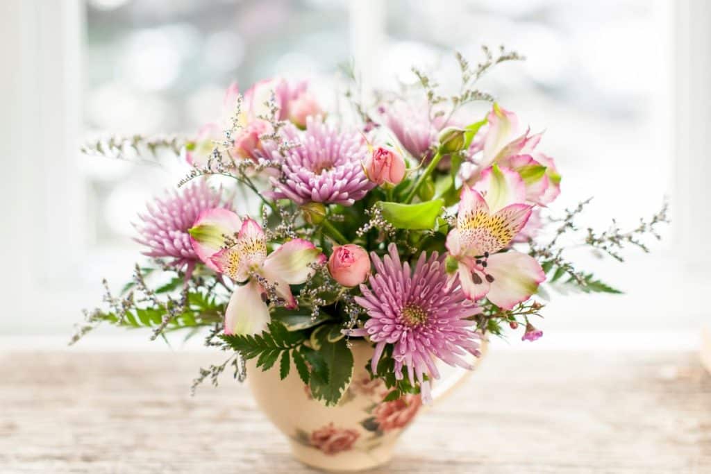 arranjos de flores para mesa