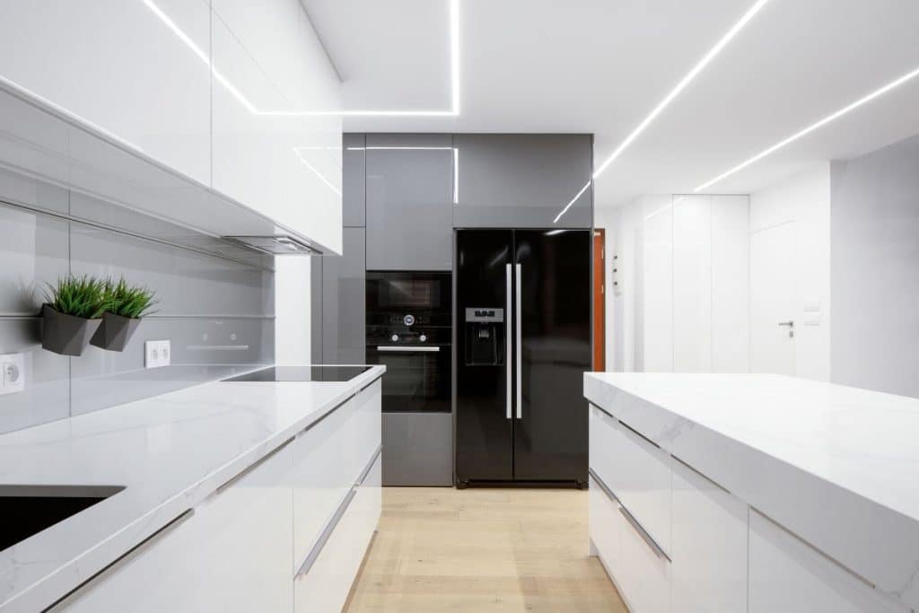 decoração com fita de led