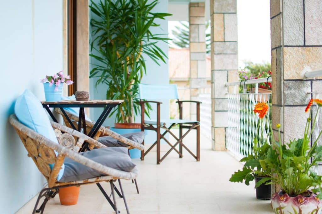 ideias para decorar a área externa