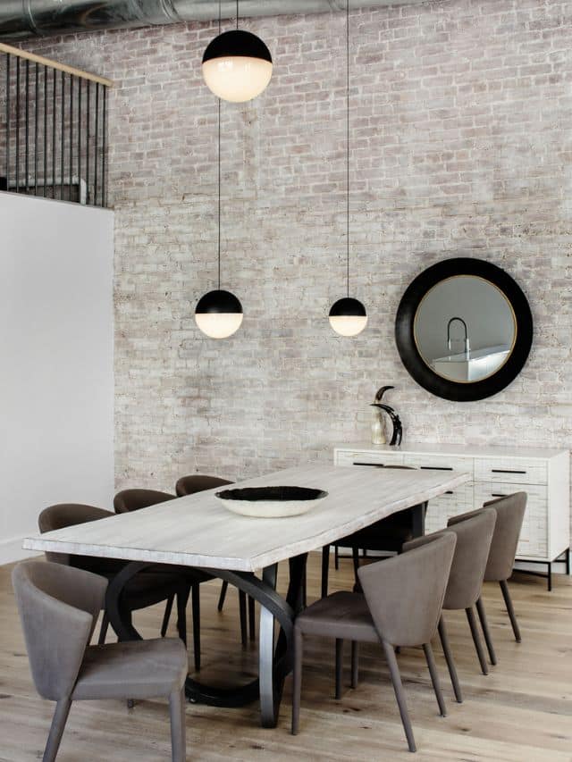 loft monocromatico
