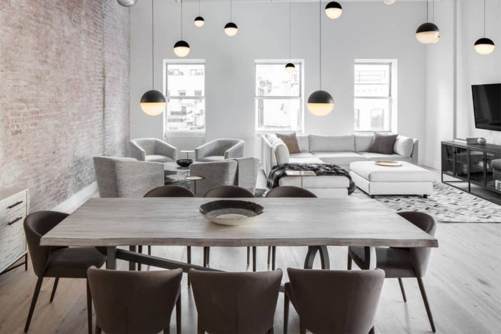 loft todo decorado