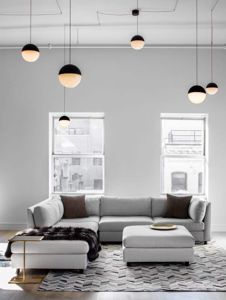 loft todo decorado