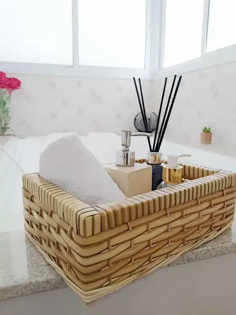 ideias para decorar com vime