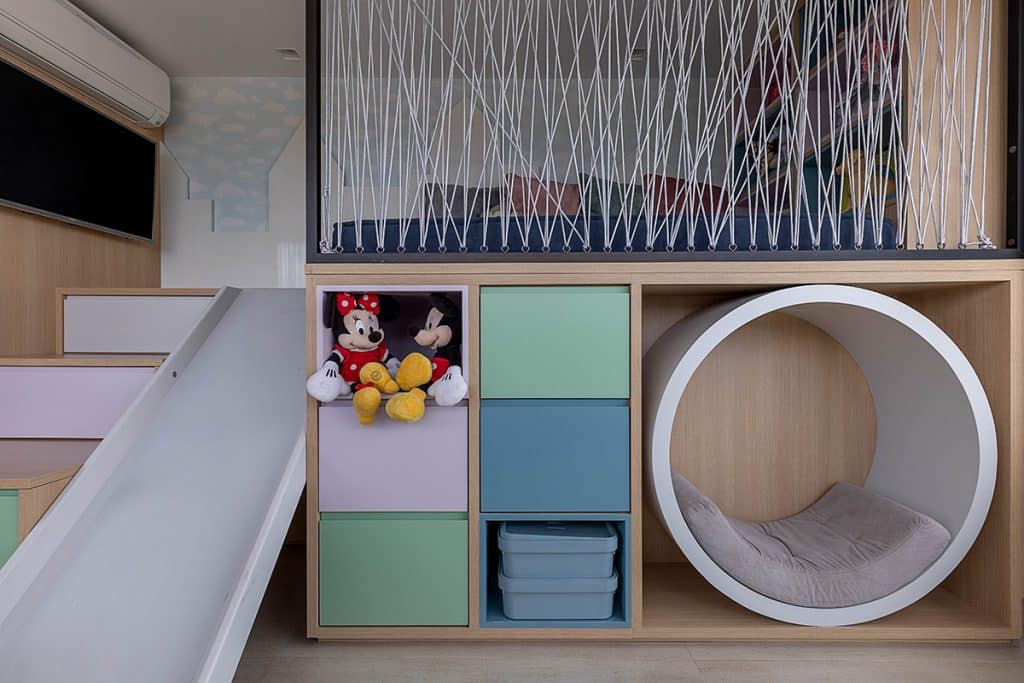 quarto infantil com moveis divertidos