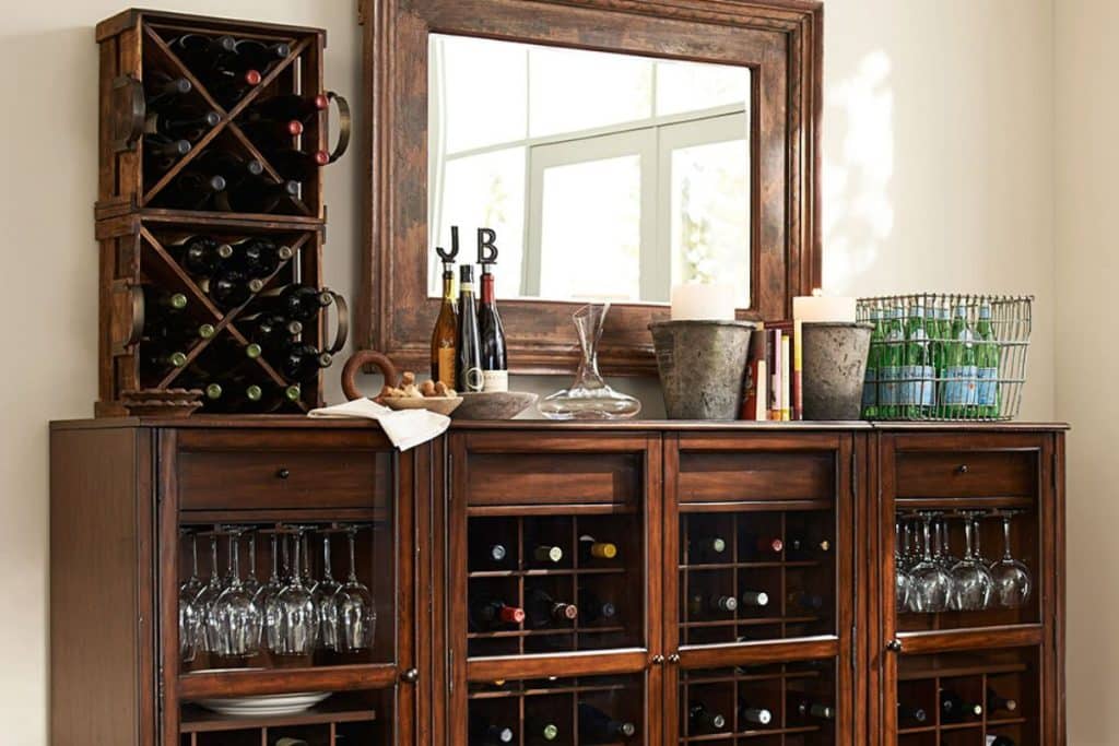 armazenamento para vinhos em casa
