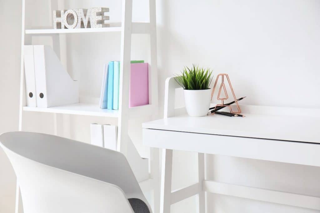 Espaço de estudo em casa
