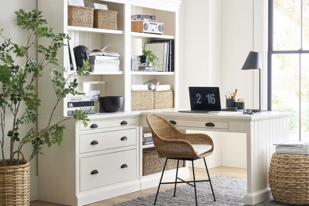 Organização para escritório em casa
