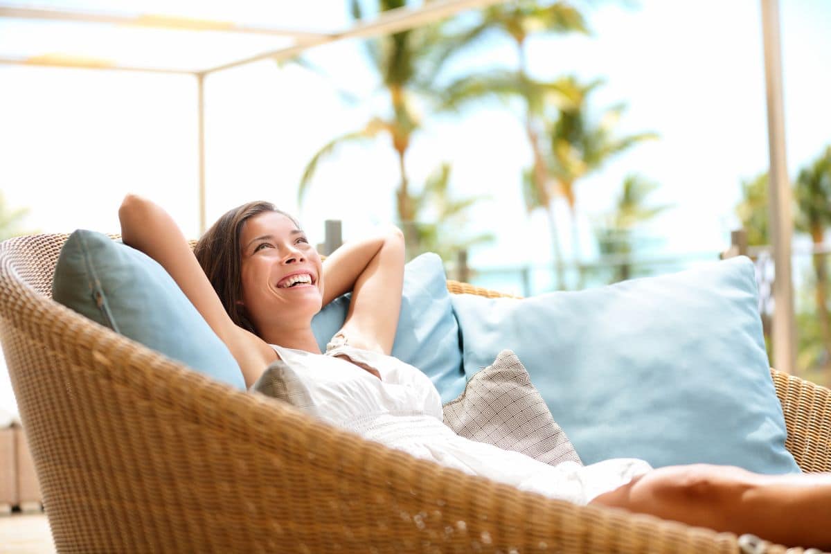 criar um espaço relaxante em casa