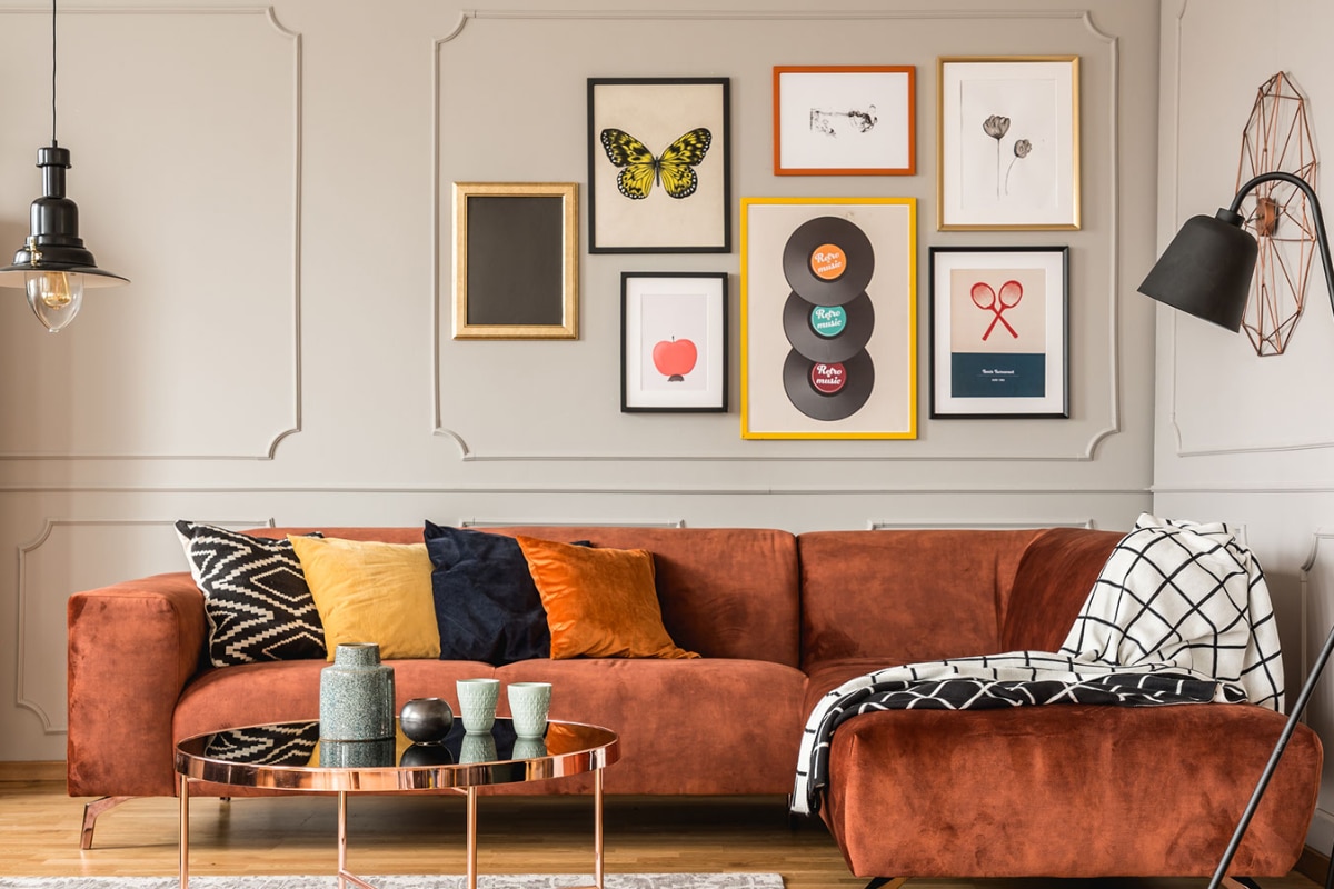 Decoração com arte em casa