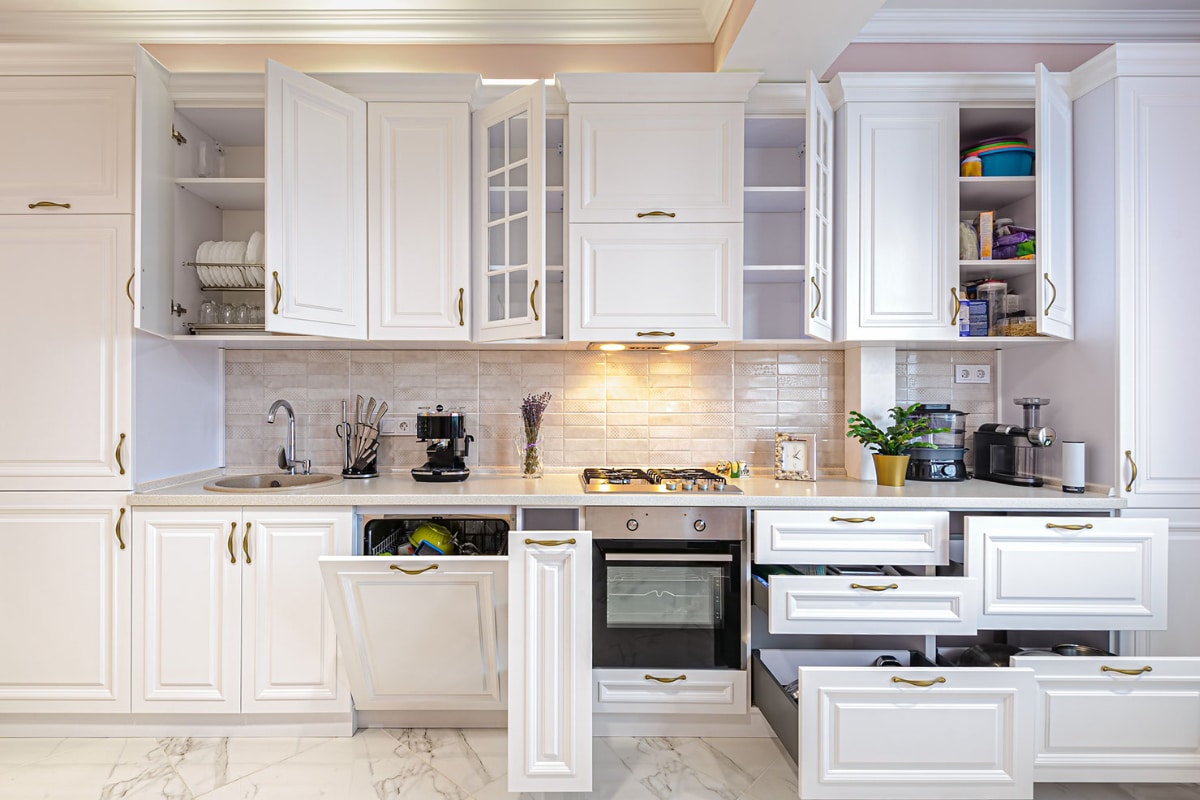 Decoração com móveis modulares