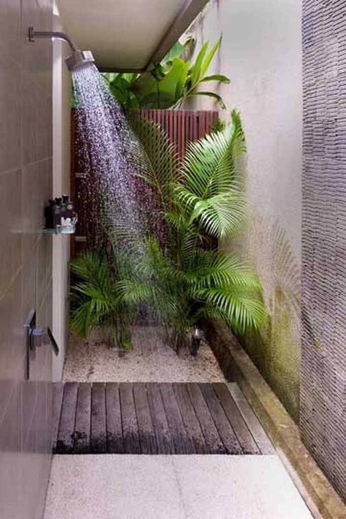chuveiros para um banho relaxante