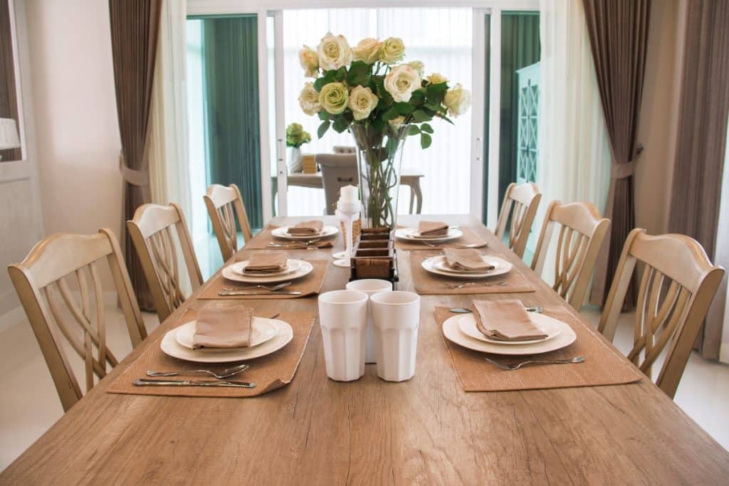 Mesa para almoço