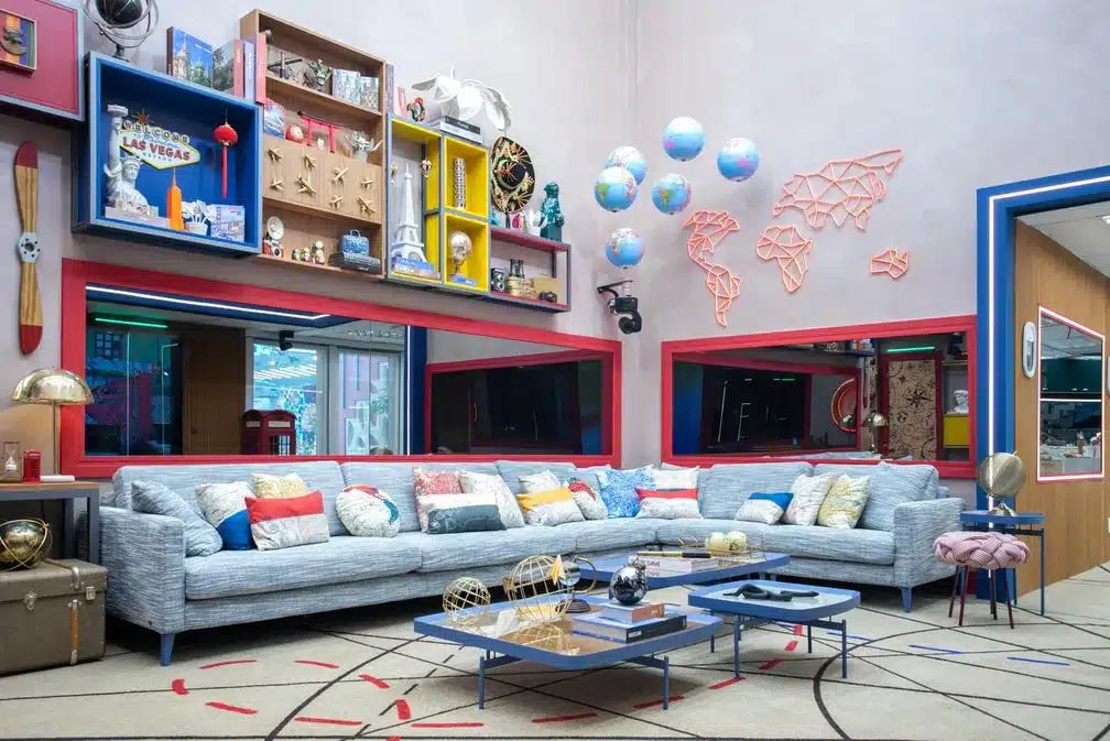 Sala de estar do BBB 23