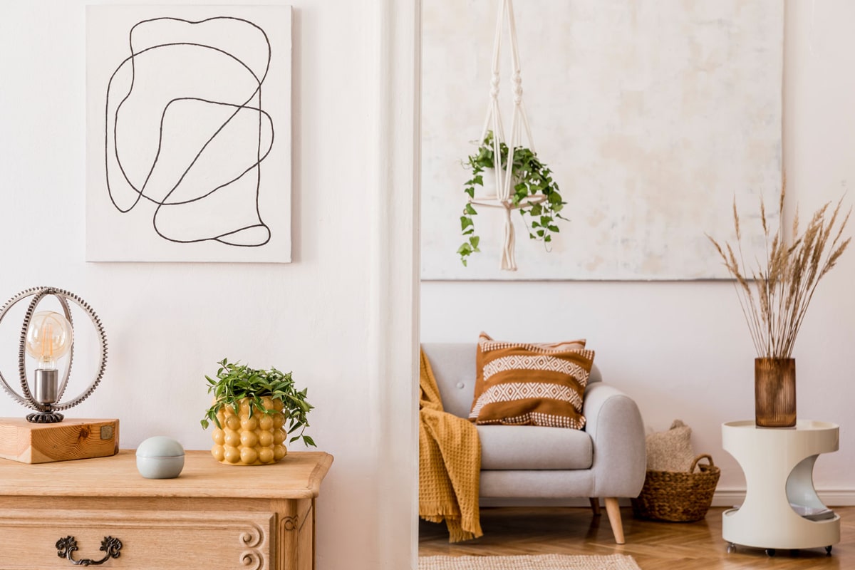 Decoração de casas simples