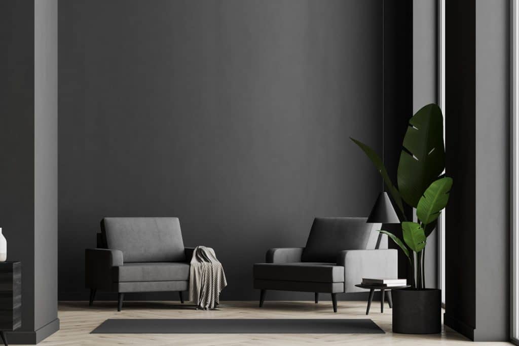 ambiente escuro é elegante