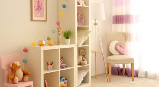 organização para quarto infantil pequeno
