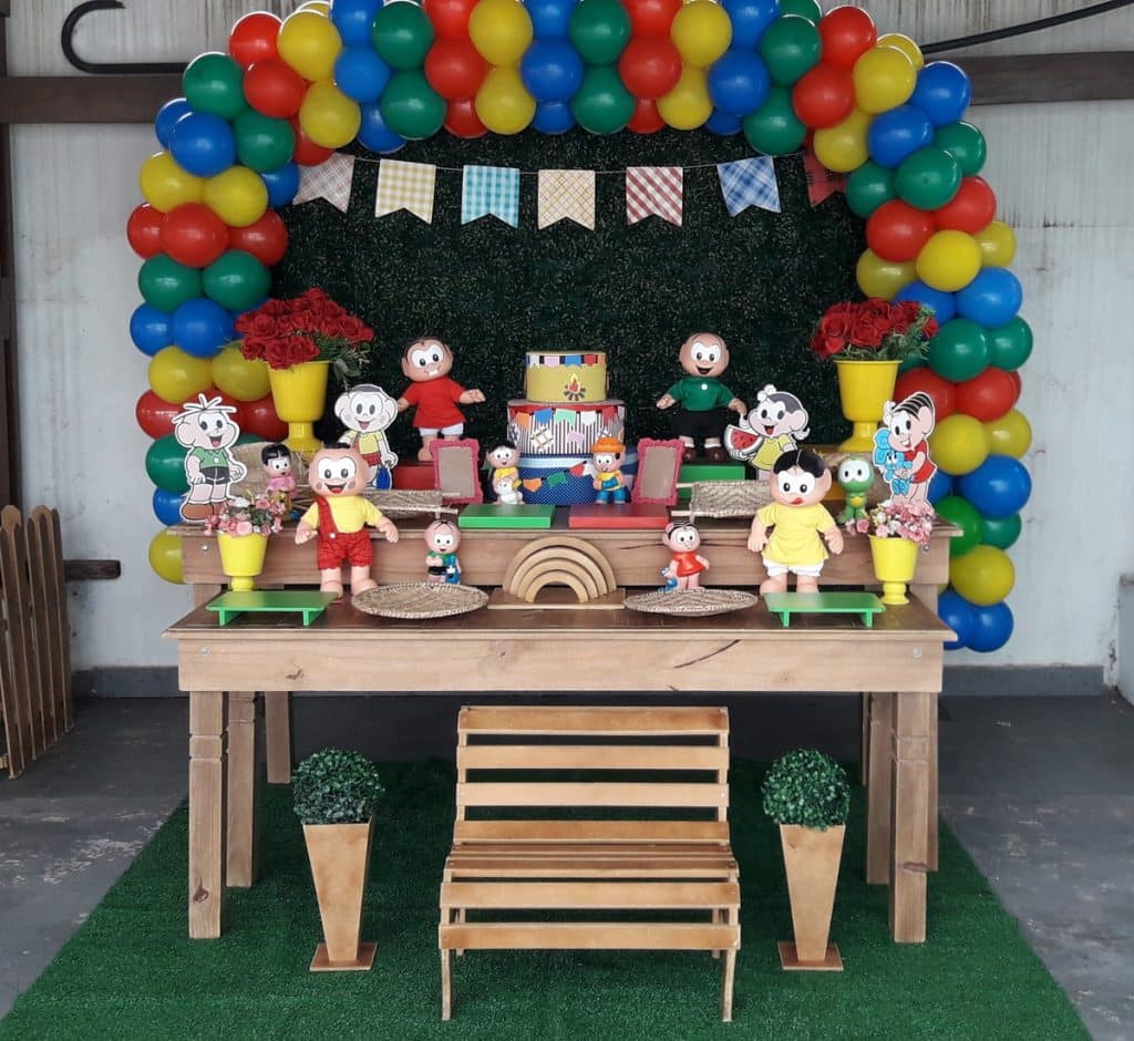 Aniversário tema festa junina infantil