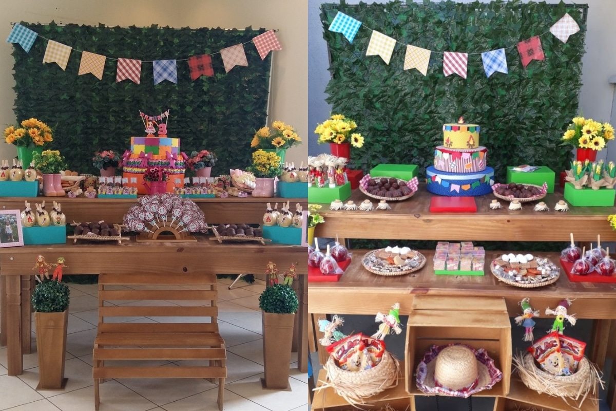 Decoração de festa junina 