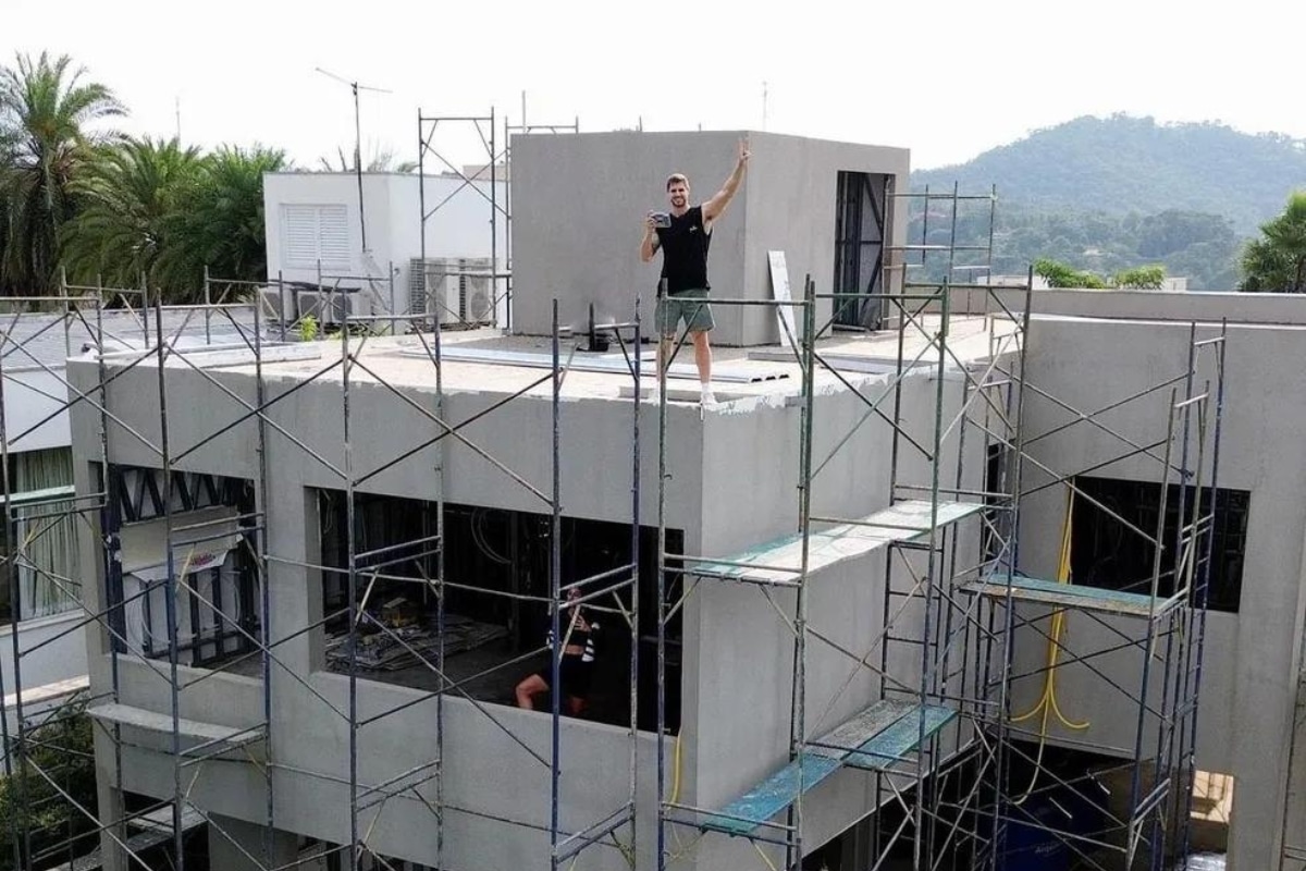 mansão de Jonas Sulzbach e Mari Gonzalez